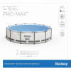 Каркасный бассейн Bestway Steel Pro Max (457x107, с фильтр-насосом, чехлом, диспенсером и лестницей)