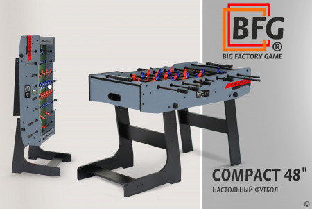 Настольный футбол / Кикер BFG Compact 48 (Индиго)