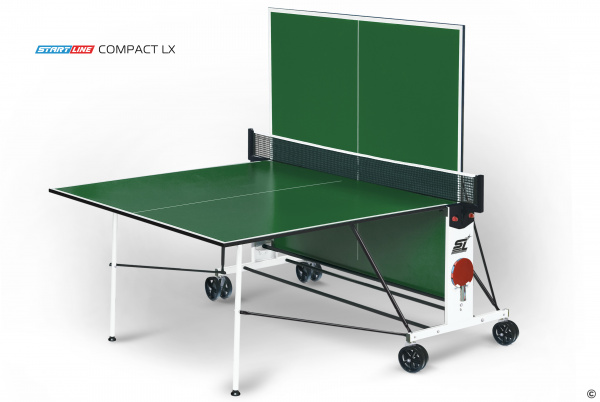 Стол теннисный Compact LX Зелёный