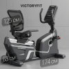 Велотренажер горизонтальный VictoryFit VF-D006