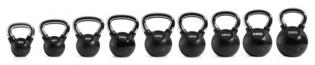 Гиря с резиновым покрытием 8 кг (модель: К-6) VictoryFit VF-KRU080