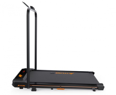 Беговая дорожка с поручнем DFC AXEFIT TM200-1HB, 94 х 39 см, черная