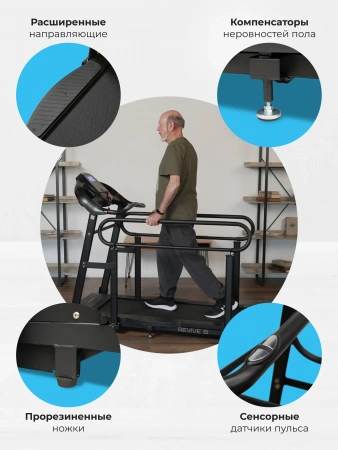 Беговая дорожка для реабилитации домашняя OXYGEN FITNESS REVIVE B
