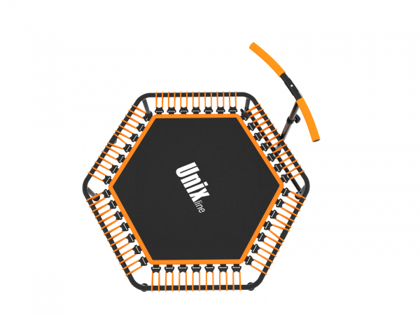 Батут спортивный UNIX Line FITNESS Orange (125 см)