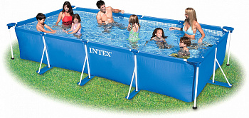 Каркасный бассейн Intex Rectangular Frame / 28274NP (450x220x84)
