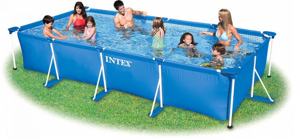 Каркасный бассейн Intex Rectangular Frame / 28274NP (450x220x84)