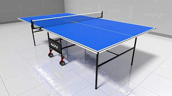 Теннисный стол всепогодный WIPS Roller Outdoor Composite 6 мм blue