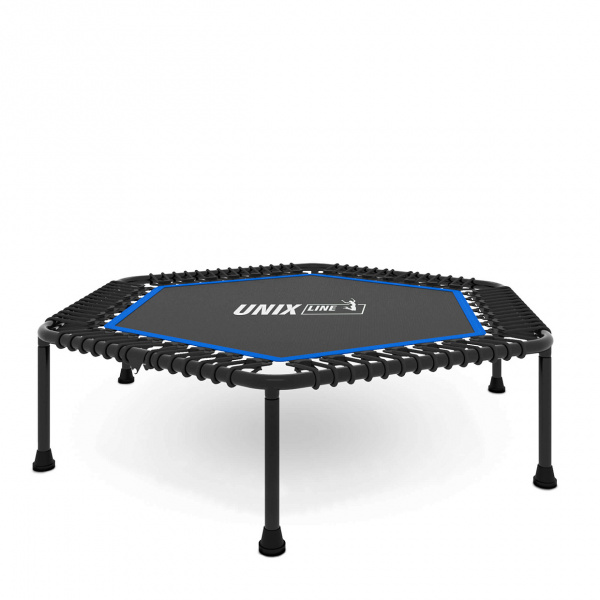Батут спортивный UNIX Line Фитнес / Fitness Lite (125 см) синий