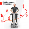 Виброплатформа UNIX Fit вертикальная / Improve 2 in 1 Silver