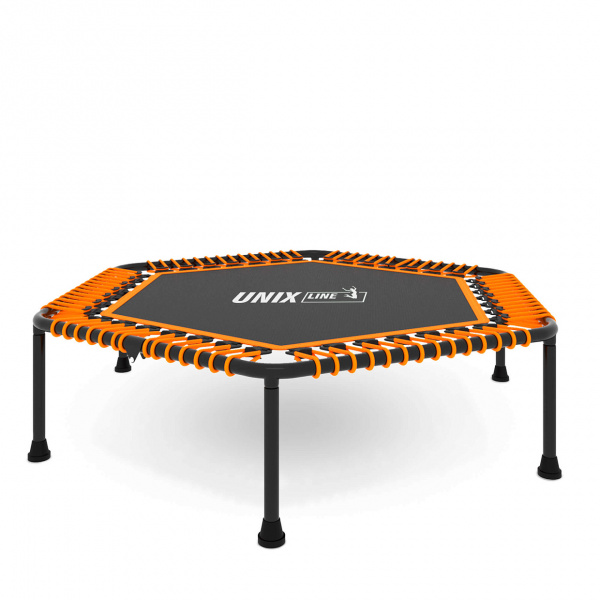 Батут спортивный UNIX Line FITNESS Lite Orange (125 см)