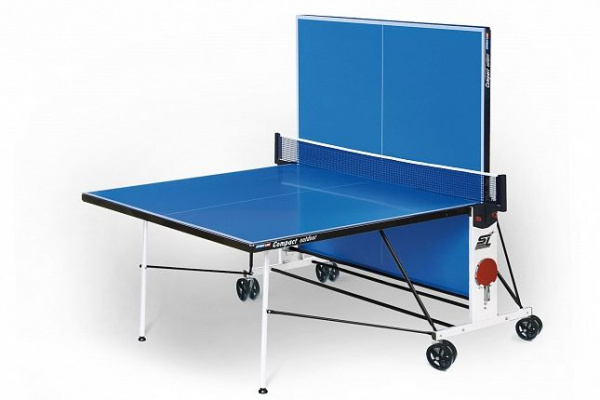 Теннисный стол всепогодный складной "Compact Outdoor LX" (274 х 153 х 76 см) с сеткой