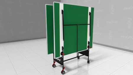 Теннисный стол всепогодный WIPS Roller Outdoor Composite 6 мм зелёный с сеткой
