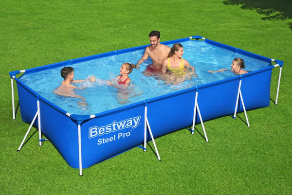 Каркасный бассейн Bestway 56424 (400x211x81, с фильтр-насосом)
