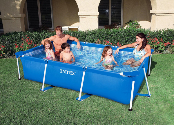 Каркасный бассейн Intex Rectangular Frame / 58980/28271 (260x160x65)