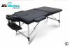 Массажный стол Aluminium (black) Черный