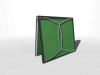 Теннисный стол всепогодный WIPS Any Cover Green 61090 зелёный Pack Quattro
