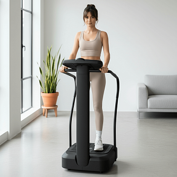 Виброплатформа UNIX Fit вертикальная / Improve 2 in 1 Black