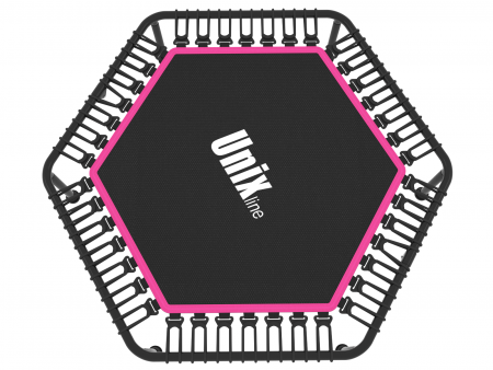 Батут спортивный UNIX Line FITNESS Lite Pink (125 см)