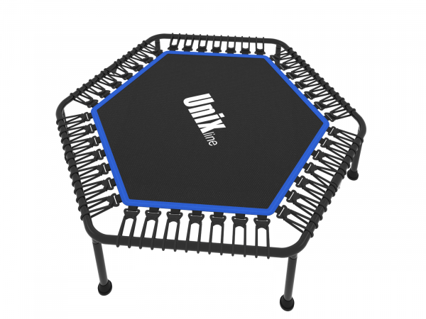 Батут спортивный UNIX Line FITNESS Lite Blue (125 см)
