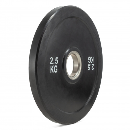 Диск бамперный 51 мм, обрезиненный 2,5 кг, VictoryFit VF-D51025