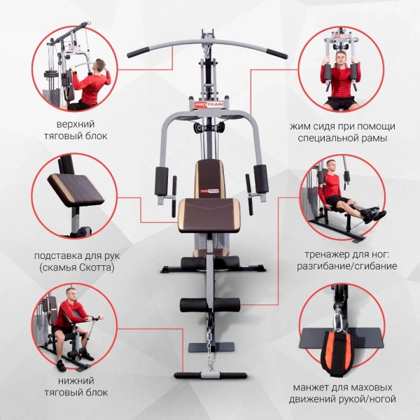 
            Многофункциональная силовая станция Protrain MT110        
