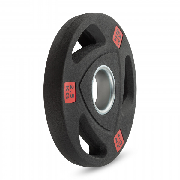 Диск 51 мм. NEO обрезиненный с 3-мя хватами 2,5 кг, VictoryFit VF-ST51025
