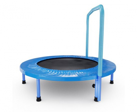 Батут с поручнем DFC JUMPFIT 36'' синий