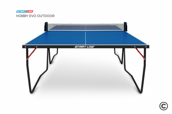Стол теннисный Hobby EVO 4 Всепогодный Синий