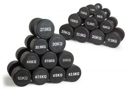 Гантель неразборная круглая 2,5 кг. VictoryFit VF-R025