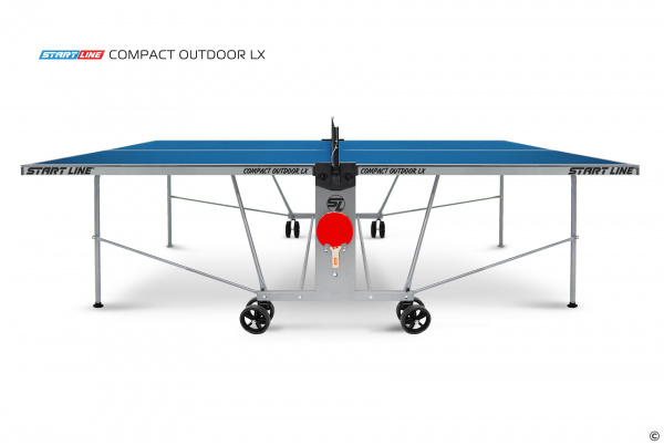 Стол теннисный Compact-2 LX Всепогодный Синий NEW