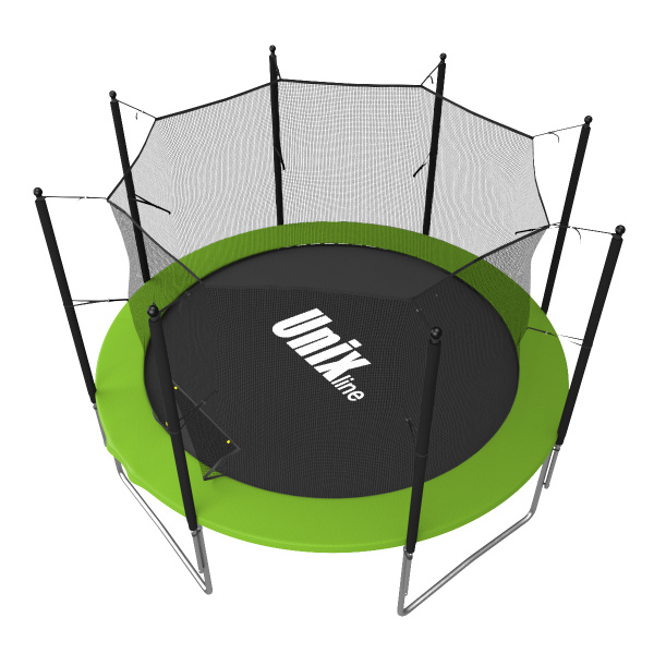 Батут UNIX Line Simple 8 ft Green (inside)