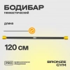 Палка гимнастическая профессиональная BRONZE GYM БОДИБАР, 2 кг