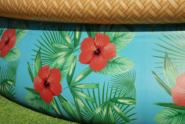 Надувной бассейн Bestway Paradise Palms 57416 (457x84, с фильтр-насосом)