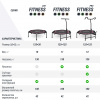 Батут спортивный UNIX Line Фитнес / Fitness Lite (125 см) розовый