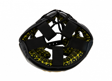 UFC Шлем с защитой щек на шнуровке черный - S\M
