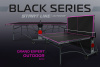 Стол теннисный GRAND EXPERT 4 Всепогодный Black