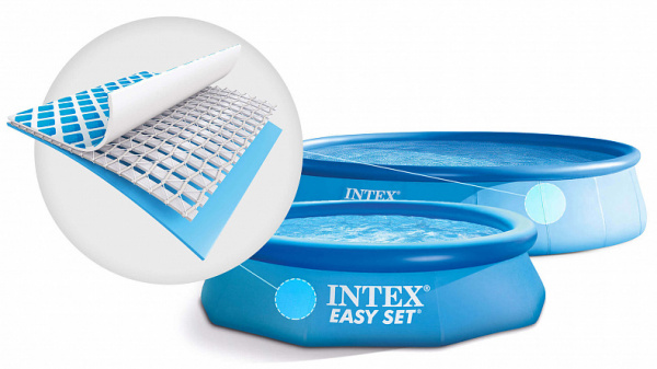 Надувной бассейн Intex Easy Set / 28108NP (244x61 с фильтром и насосом)