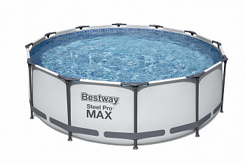 Каркасный бассейн Bestway Steel Pro 56260 (366x100, с фильтр-насосом)