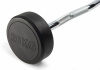 Штанга неразборная обрезиненная 20 кг. Изогнутый гриф. VictoryFit VF-DX5200