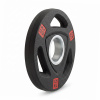 Диск 51 мм. NEO обрезиненный с 3-мя хватами 1,25 кг, VictoryFit VF-ST510125