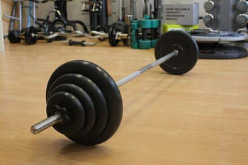 Штанга  ATLET 45 кг 26мм, гриф 1500 мм с замками MB Barbell