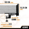 Сетка для настольного тенниса с креплением GEWO PROFI