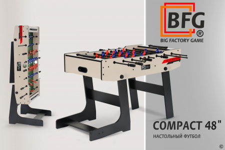 Настольный футбол / Кикер BFG Compact 48 (Сохо-дарк)